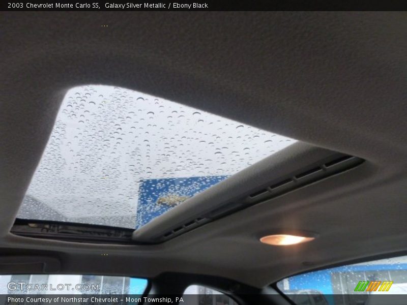 Galaxy Silver Metallic / Ebony Black 2003 Chevrolet Monte Carlo SS
