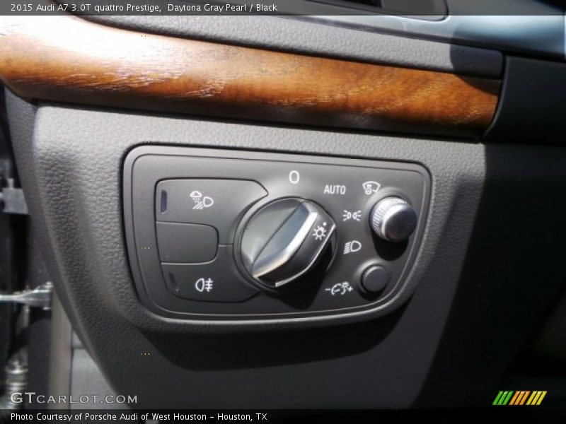 Daytona Gray Pearl / Black 2015 Audi A7 3.0T quattro Prestige