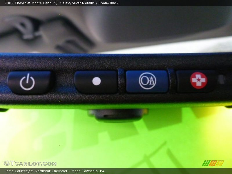 Galaxy Silver Metallic / Ebony Black 2003 Chevrolet Monte Carlo SS
