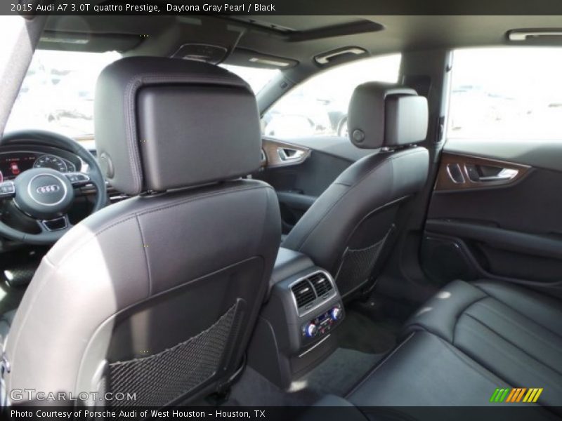 Daytona Gray Pearl / Black 2015 Audi A7 3.0T quattro Prestige