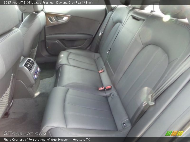 Daytona Gray Pearl / Black 2015 Audi A7 3.0T quattro Prestige