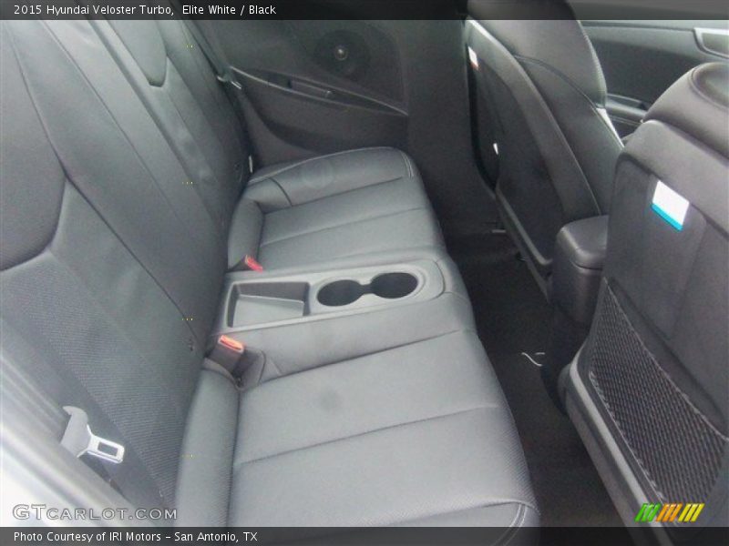 Elite White / Black 2015 Hyundai Veloster Turbo