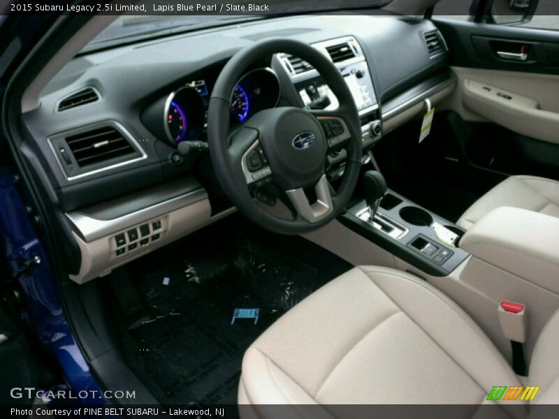 Lapis Blue Pearl / Slate Black 2015 Subaru Legacy 2.5i Limited