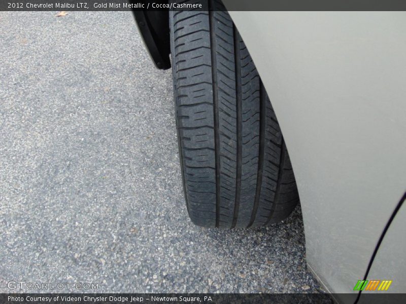 Gold Mist Metallic / Cocoa/Cashmere 2012 Chevrolet Malibu LTZ