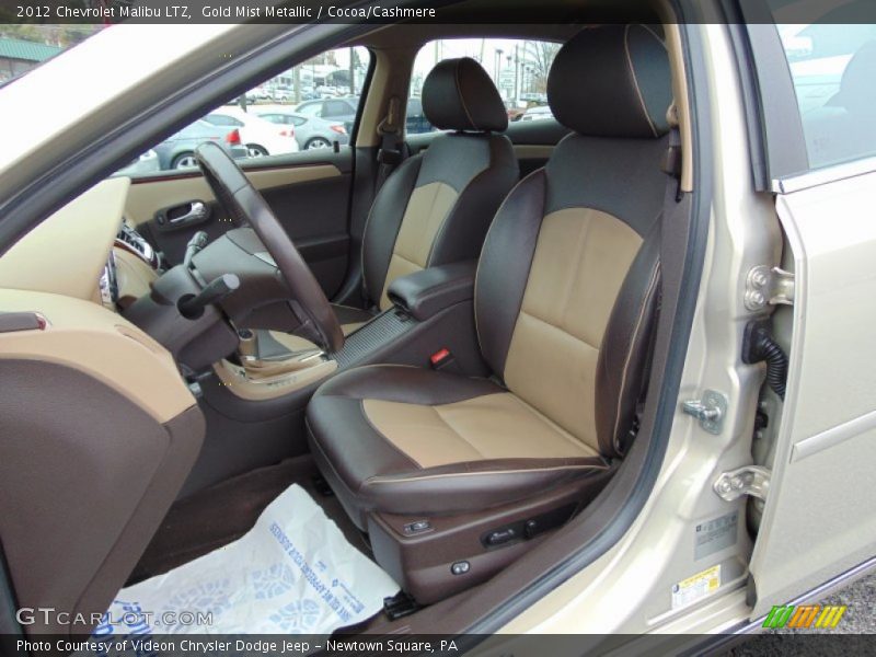 Gold Mist Metallic / Cocoa/Cashmere 2012 Chevrolet Malibu LTZ