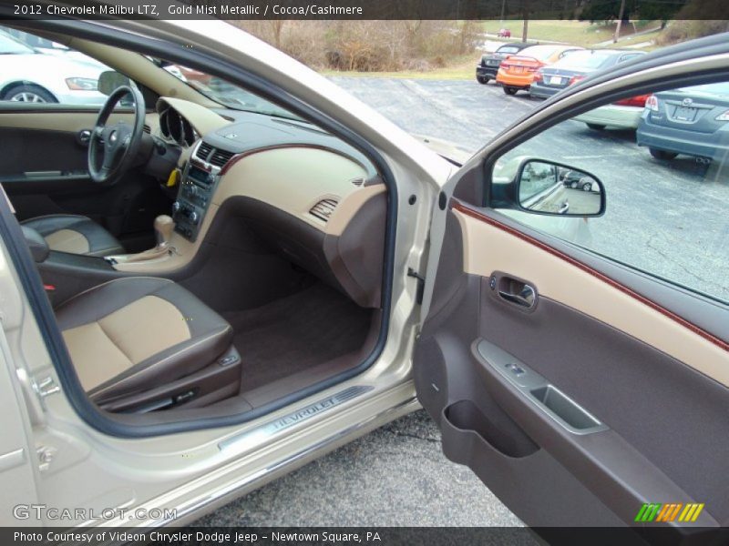 Gold Mist Metallic / Cocoa/Cashmere 2012 Chevrolet Malibu LTZ
