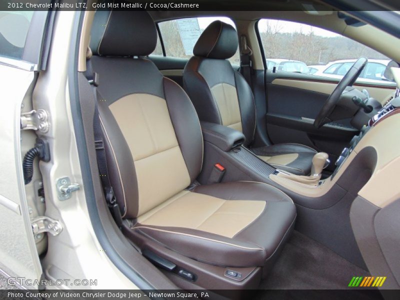 Gold Mist Metallic / Cocoa/Cashmere 2012 Chevrolet Malibu LTZ