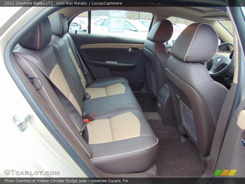 Gold Mist Metallic / Cocoa/Cashmere 2012 Chevrolet Malibu LTZ