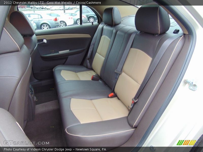Gold Mist Metallic / Cocoa/Cashmere 2012 Chevrolet Malibu LTZ