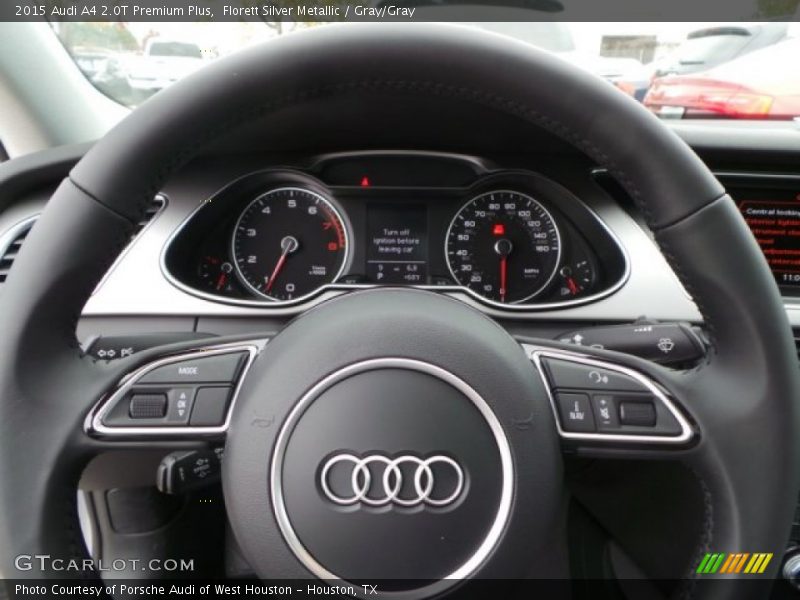 Florett Silver Metallic / Gray/Gray 2015 Audi A4 2.0T Premium Plus