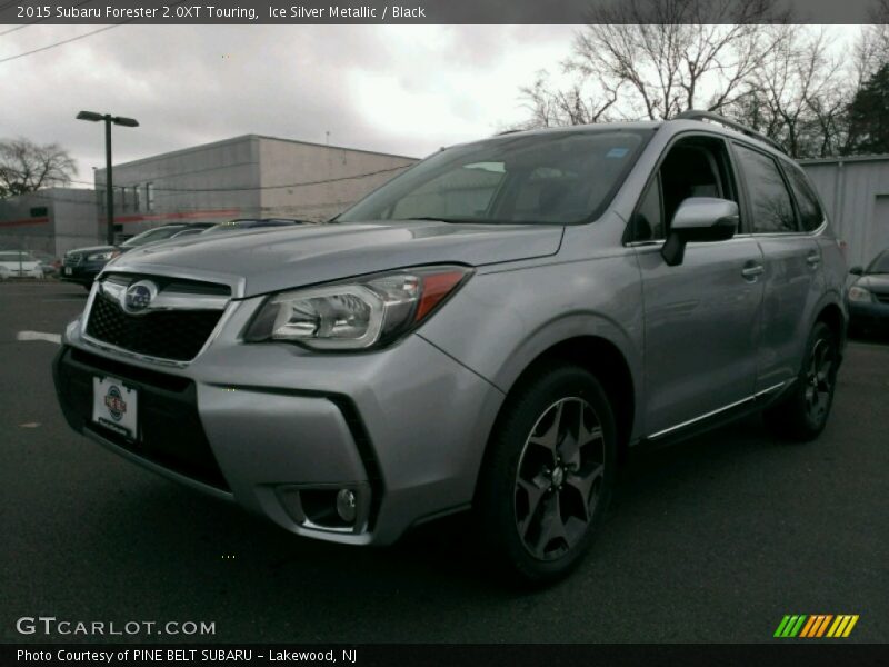 Ice Silver Metallic / Black 2015 Subaru Forester 2.0XT Touring