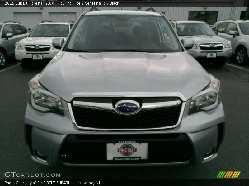 Ice Silver Metallic / Black 2015 Subaru Forester 2.0XT Touring