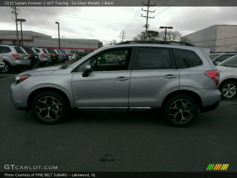 Ice Silver Metallic / Black 2015 Subaru Forester 2.0XT Touring