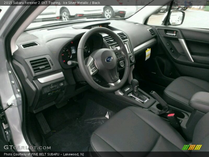 Ice Silver Metallic / Black 2015 Subaru Forester 2.0XT Touring