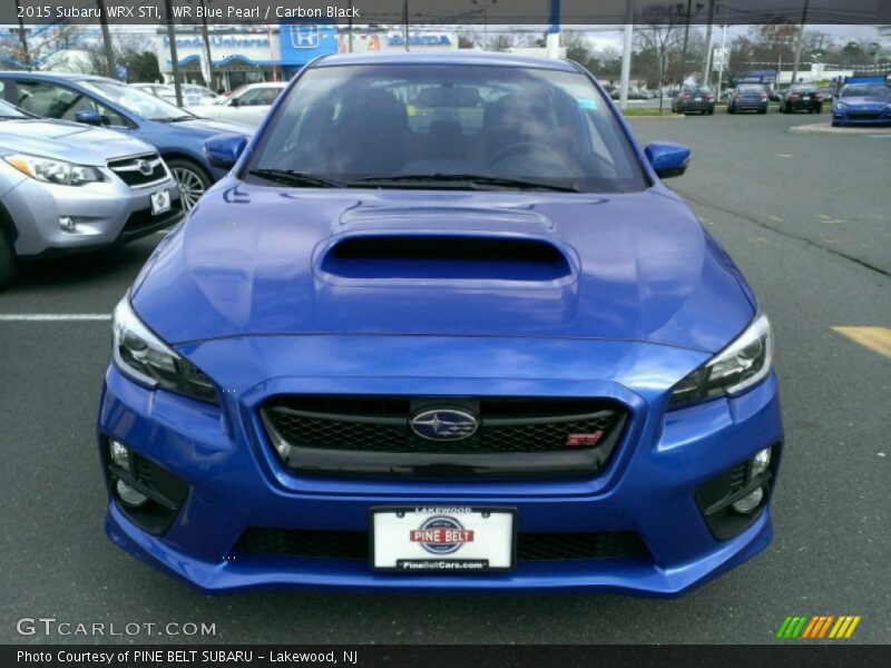 WR Blue Pearl / Carbon Black 2015 Subaru WRX STI