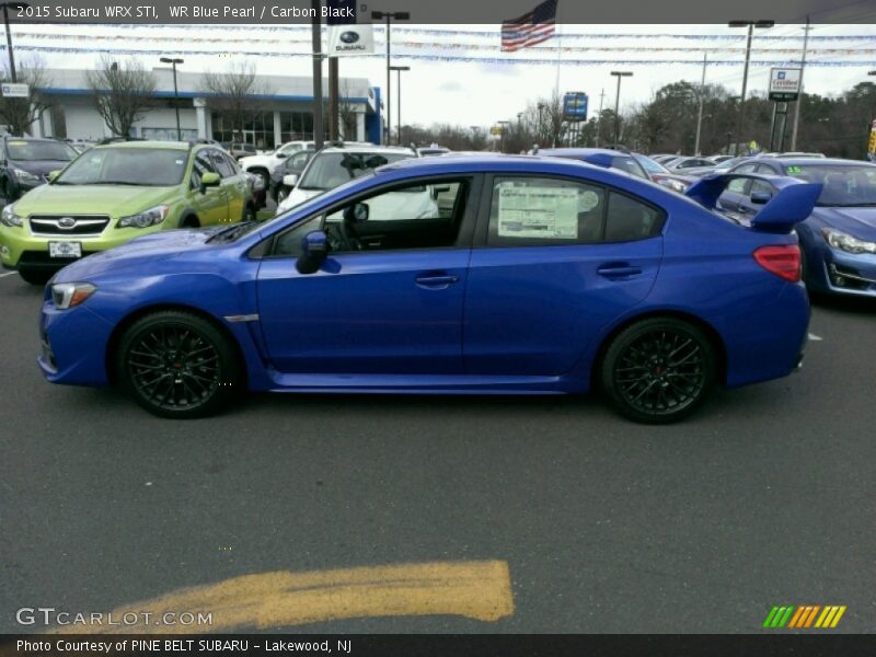  2015 WRX STI WR Blue Pearl