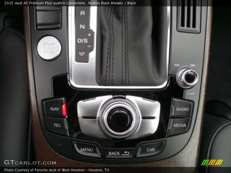 Mythos Black Metallic / Black 2015 Audi A5 Premium Plus quattro Convertible
