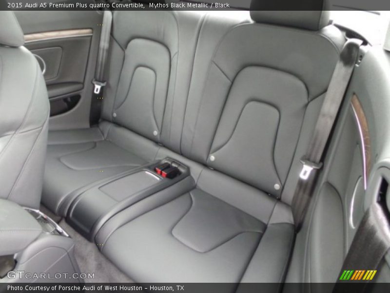 Mythos Black Metallic / Black 2015 Audi A5 Premium Plus quattro Convertible