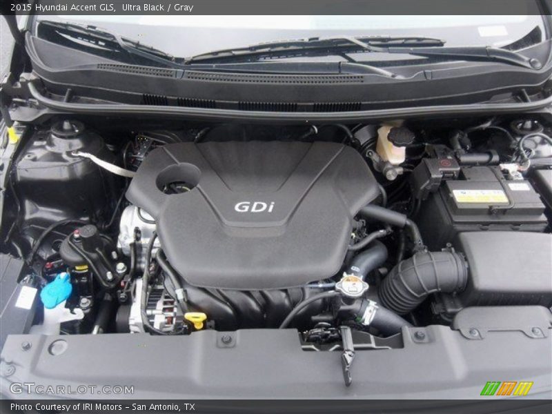  2015 Accent GLS Engine - 1.6 Liter GDI DOHC 16-Valve D-CVVT 4 Cylinder