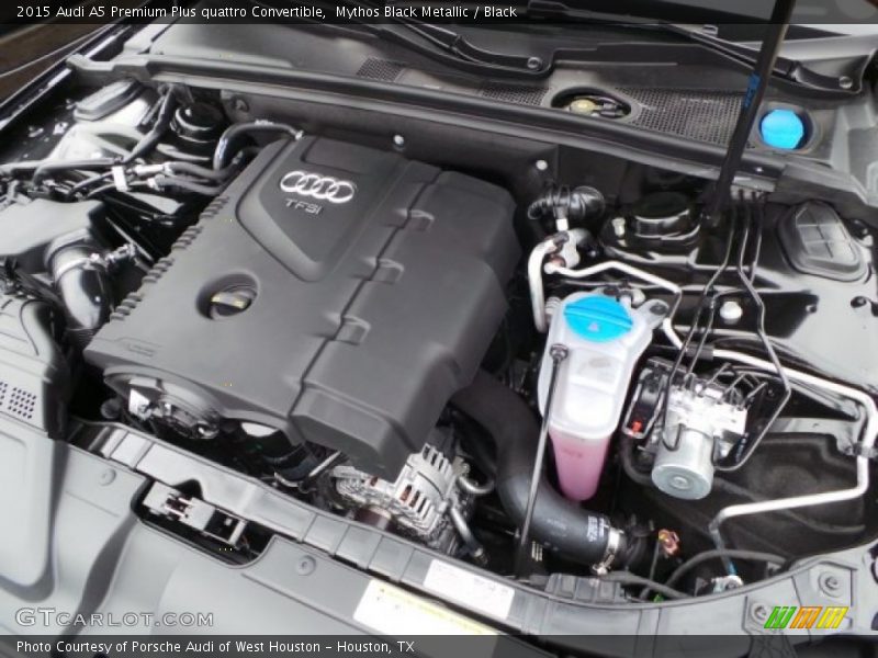 Mythos Black Metallic / Black 2015 Audi A5 Premium Plus quattro Convertible