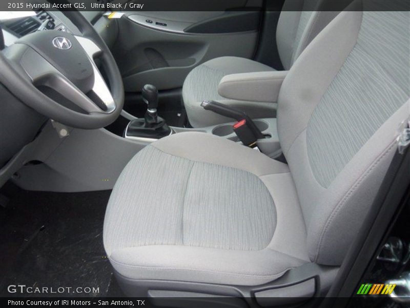  2015 Accent GLS Gray Interior