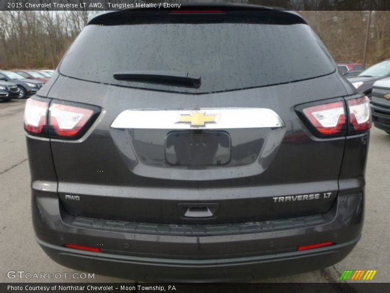 Tungsten Metallic / Ebony 2015 Chevrolet Traverse LT AWD