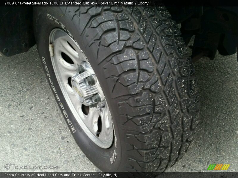 Silver Birch Metallic / Ebony 2009 Chevrolet Silverado 1500 LT Extended Cab 4x4