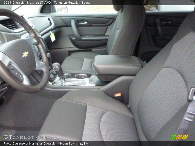 Tungsten Metallic / Ebony 2015 Chevrolet Traverse LT AWD
