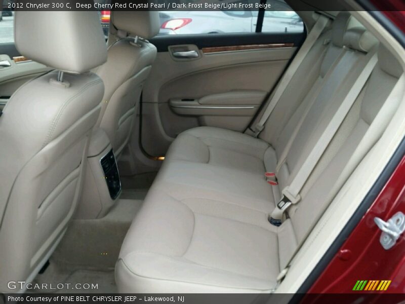 Deep Cherry Red Crystal Pearl / Dark Frost Beige/Light Frost Beige 2012 Chrysler 300 C