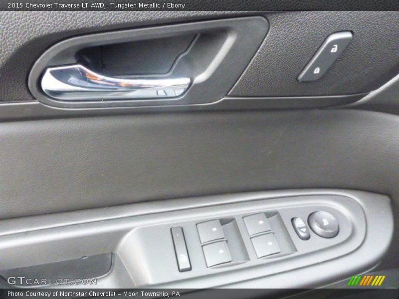 Tungsten Metallic / Ebony 2015 Chevrolet Traverse LT AWD
