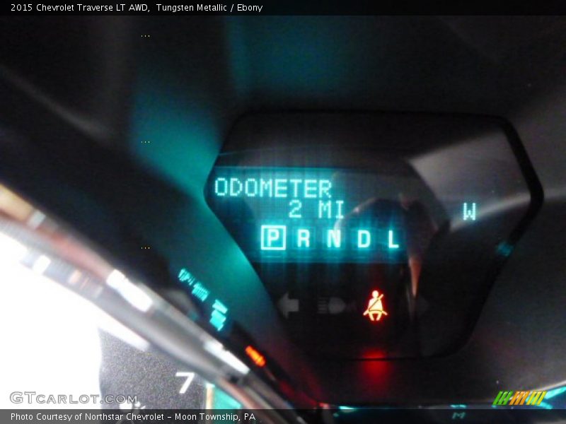 Tungsten Metallic / Ebony 2015 Chevrolet Traverse LT AWD