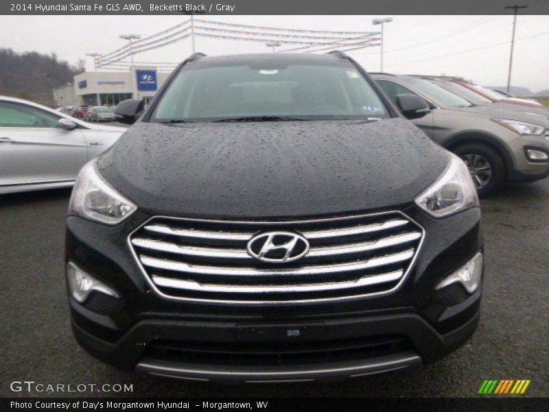 Becketts Black / Gray 2014 Hyundai Santa Fe GLS AWD