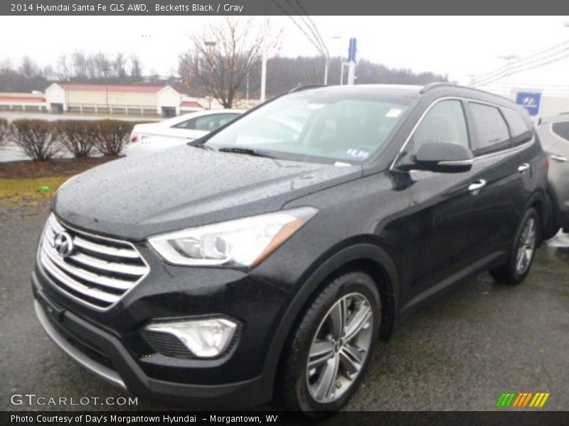 Becketts Black / Gray 2014 Hyundai Santa Fe GLS AWD
