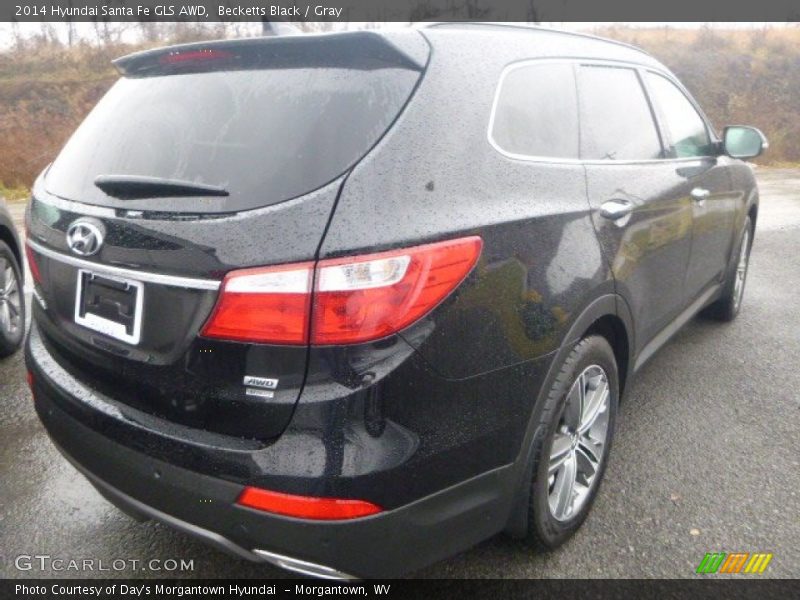 Becketts Black / Gray 2014 Hyundai Santa Fe GLS AWD