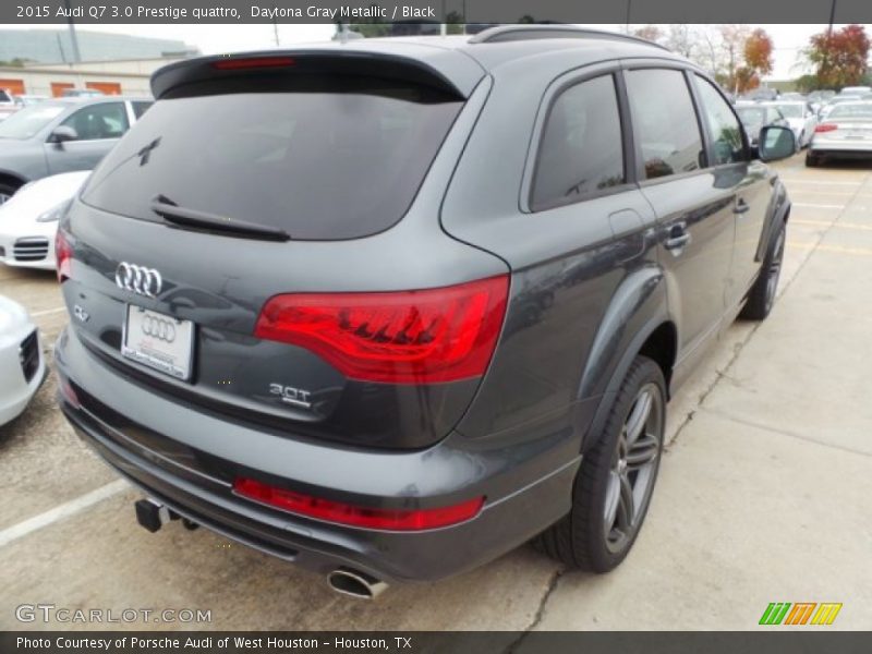 Daytona Gray Metallic / Black 2015 Audi Q7 3.0 Prestige quattro