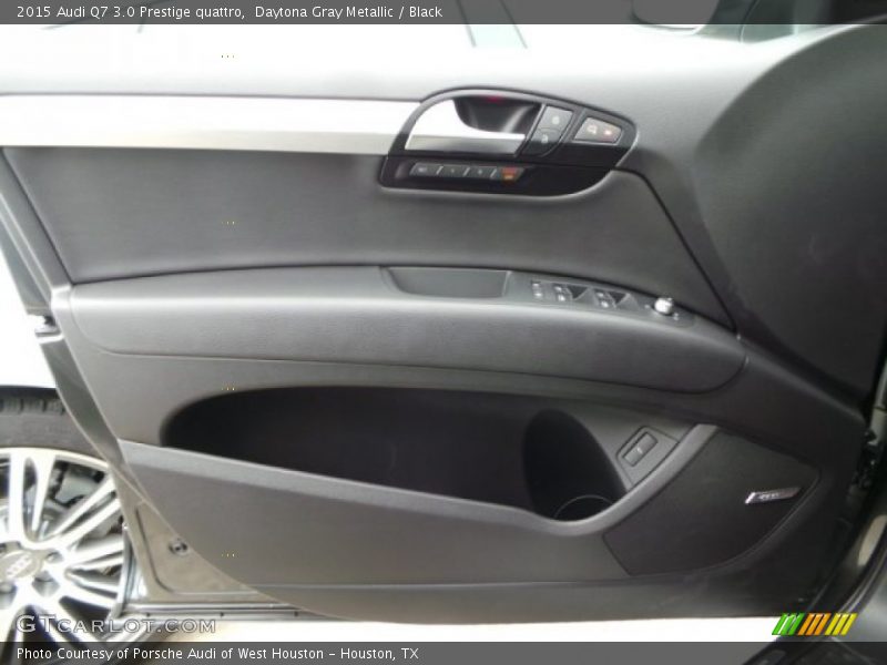 Daytona Gray Metallic / Black 2015 Audi Q7 3.0 Prestige quattro