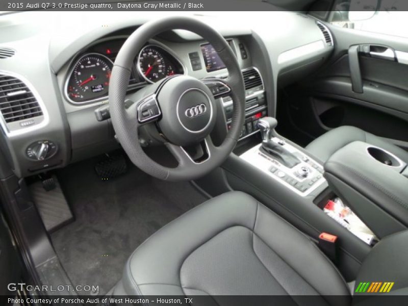 Daytona Gray Metallic / Black 2015 Audi Q7 3.0 Prestige quattro