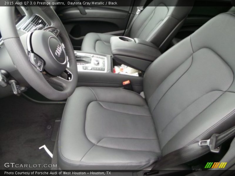 Daytona Gray Metallic / Black 2015 Audi Q7 3.0 Prestige quattro