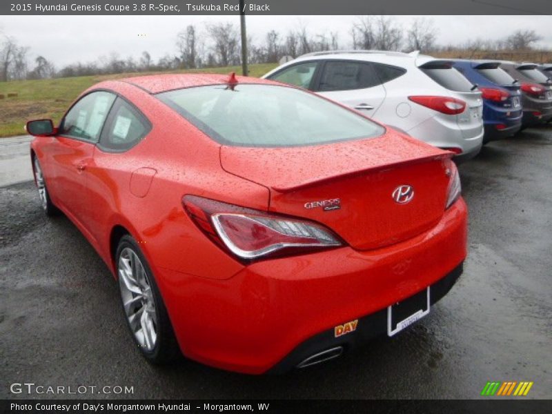 Tsukuba Red / Black 2015 Hyundai Genesis Coupe 3.8 R-Spec