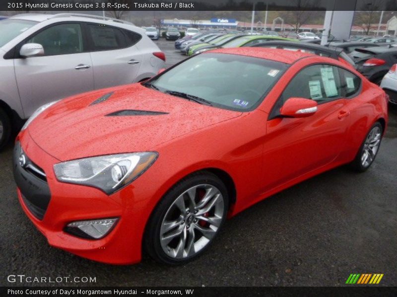 Tsukuba Red / Black 2015 Hyundai Genesis Coupe 3.8 R-Spec