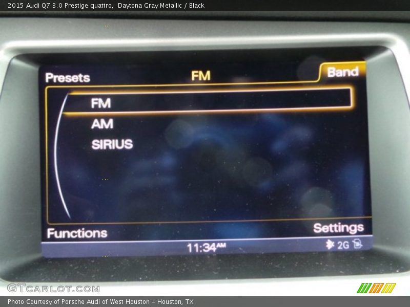 Daytona Gray Metallic / Black 2015 Audi Q7 3.0 Prestige quattro