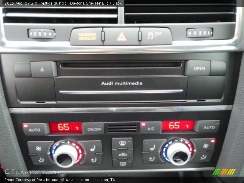 Daytona Gray Metallic / Black 2015 Audi Q7 3.0 Prestige quattro
