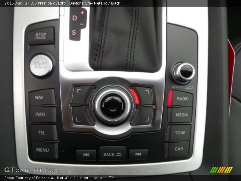 Daytona Gray Metallic / Black 2015 Audi Q7 3.0 Prestige quattro