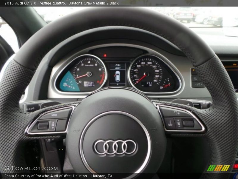 Daytona Gray Metallic / Black 2015 Audi Q7 3.0 Prestige quattro