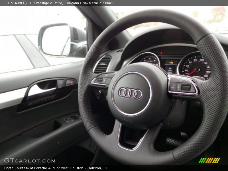 Daytona Gray Metallic / Black 2015 Audi Q7 3.0 Prestige quattro