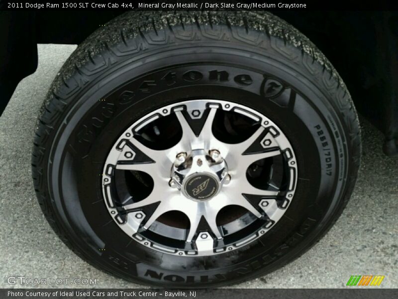 Mineral Gray Metallic / Dark Slate Gray/Medium Graystone 2011 Dodge Ram 1500 SLT Crew Cab 4x4