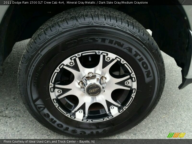 Mineral Gray Metallic / Dark Slate Gray/Medium Graystone 2011 Dodge Ram 1500 SLT Crew Cab 4x4