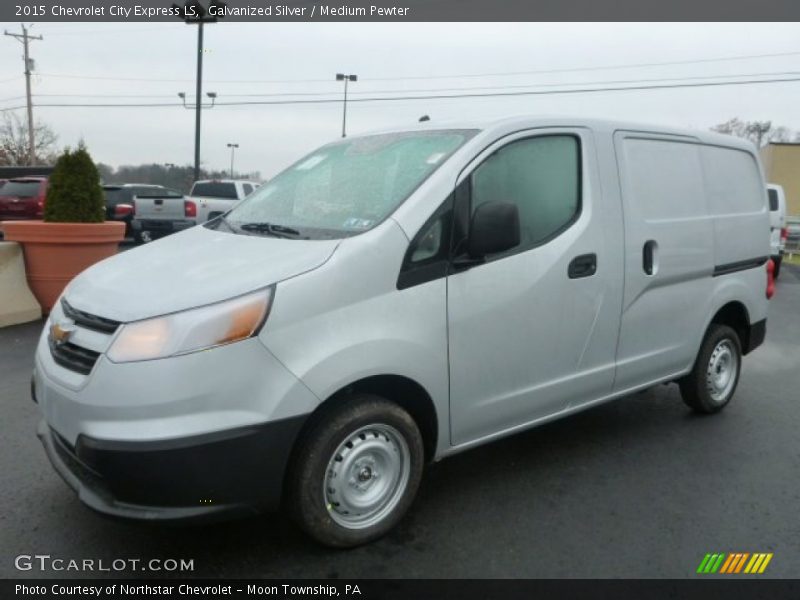 Galvanized Silver / Medium Pewter 2015 Chevrolet City Express LS