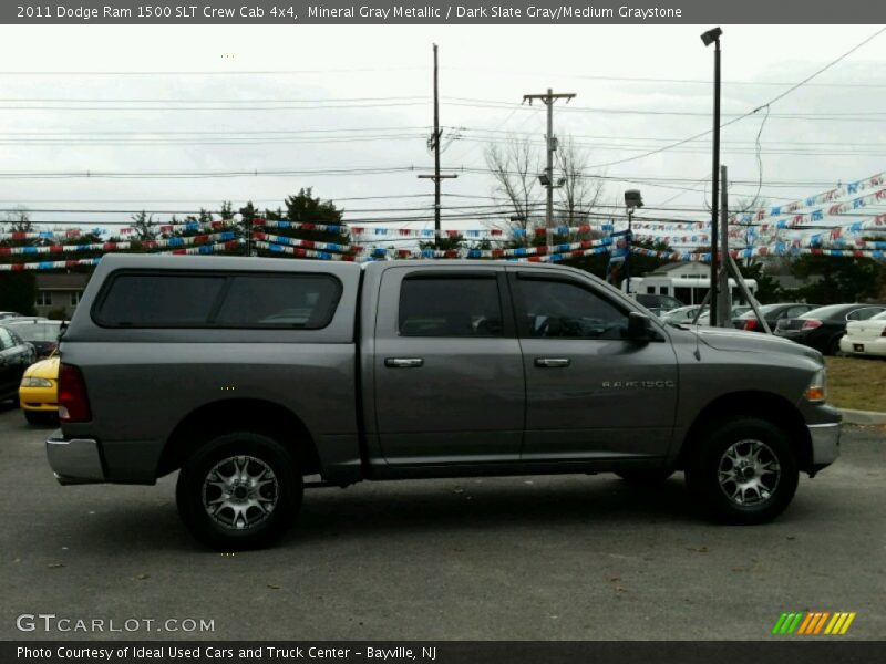 Mineral Gray Metallic / Dark Slate Gray/Medium Graystone 2011 Dodge Ram 1500 SLT Crew Cab 4x4