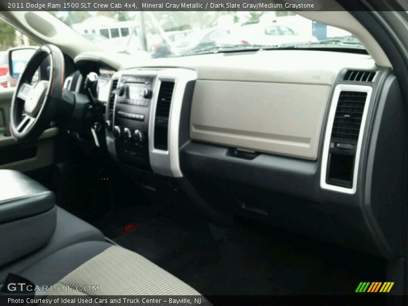 Mineral Gray Metallic / Dark Slate Gray/Medium Graystone 2011 Dodge Ram 1500 SLT Crew Cab 4x4